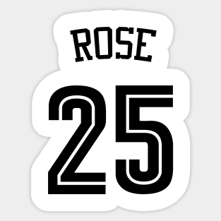 Derrick Rose Wolves Sticker